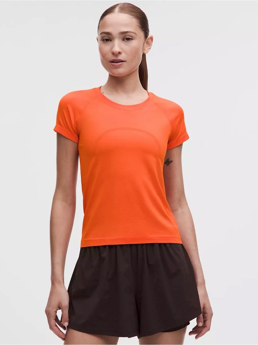 lululemon athletica Women's Short Sleeve Performance Tee - Orange